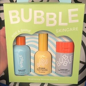 Bubble Skincare Brightening Skincare Routine